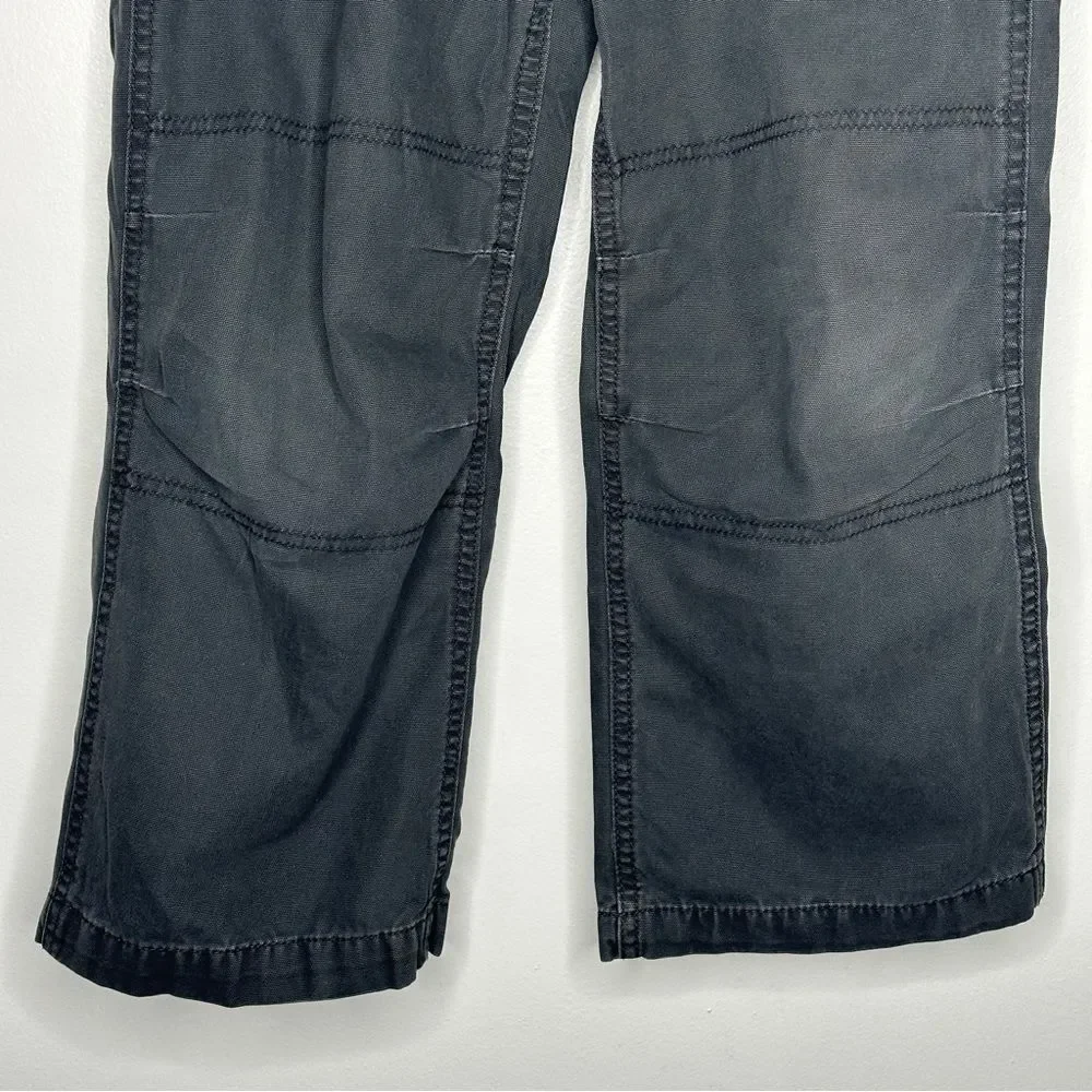 OshKosh B'gosh Boys Kids Gray 100%‎ cotton drawstring Pants